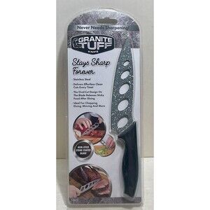 Granite Tuff™ Knife Non-Stick Stainless Steel Granite Coated Blade 5-1/2" Blade